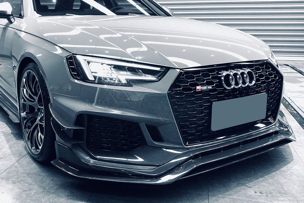 DarwinPRO 2017-2019 Audi RS4 B9 Front Bumper Trim Lip