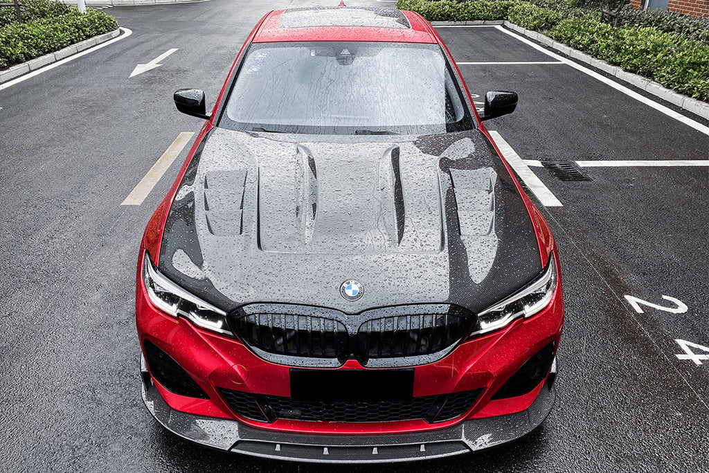 2019-2024 BMW 3 Series G20   G28 BKSS Style Carbon Fiber Hood