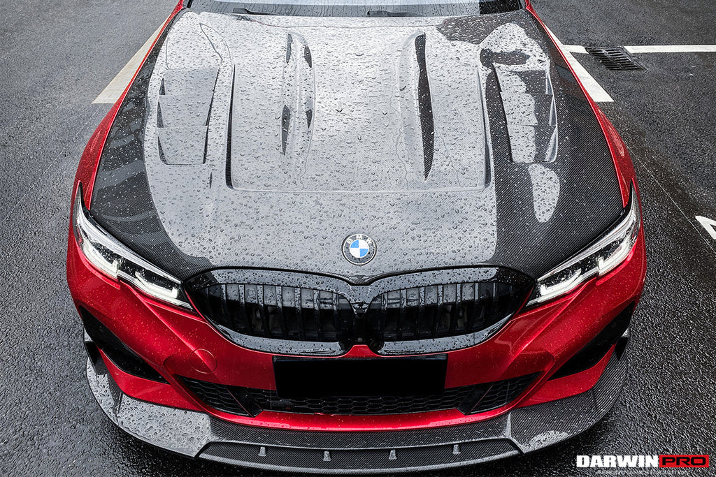2019-2024 BMW 3 Series G20   G28 BKSS Style Carbon Fiber Hood