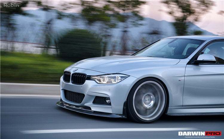 2013-2019 BMW 3 Series F35 M-Tech GV Style Carbon Fiber Side Skirts - DarwinPRO Aerodynamics