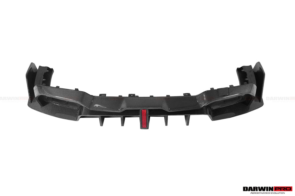 2019-2022 BMW 3 Series G20 G28 BKSS Style Carbon Fiber Rear Diffuser (With 4 Exhaust tips)