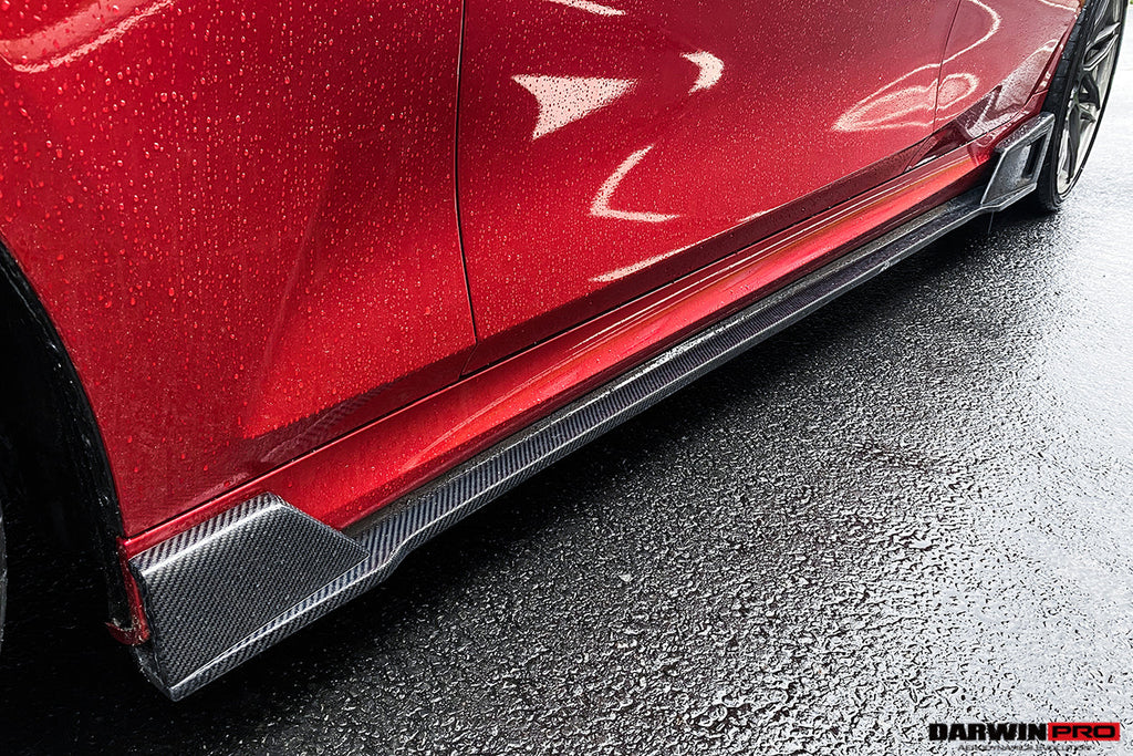 2019-2022 BMW 3 Series G20 BKSS Style Carbon Fiber Side Skirts Under Board