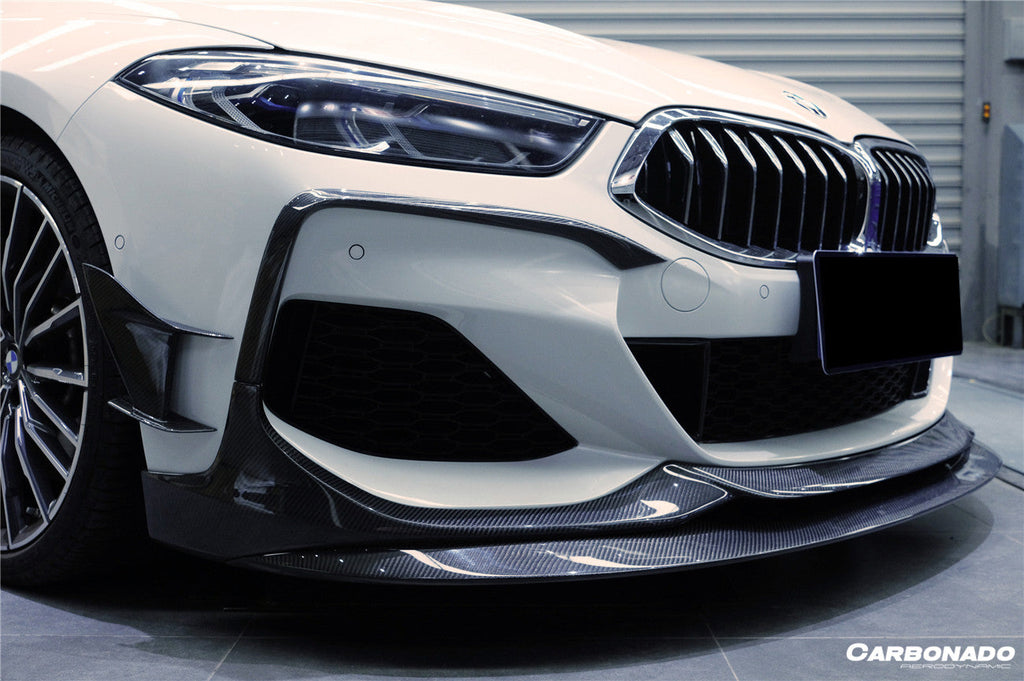 2018-2022 BMW 8 Series G14 Convertible  G15 Coupe  G16 4DR-Gran Coupe 840  850 IMP Performance Carbon Fiber Front Lip