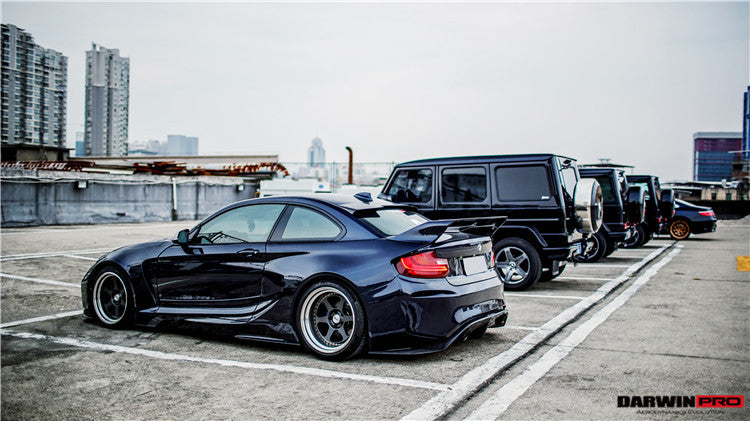 2016-2020 BMW M2 F87 VR Style Partial Carbon Fiber Wide Full Body kit - DarwinPRO Aerodynamics