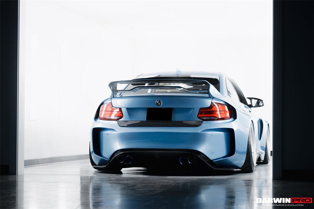 2014-2021 BMW 2 Series    M2 F22 F87 VR Style Trunk Spoiler - DarwinPRO Aerodynamics