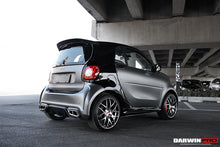 Load image into Gallery viewer, 2016-2020 Smart Fortwo 453 BKSS Style Partial Carbon Fiber Rear Bumper