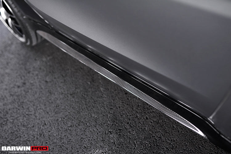 2016-2020 Smart Fortwo 453 BKSS Style Partial Carbon Fiber Side Skirts