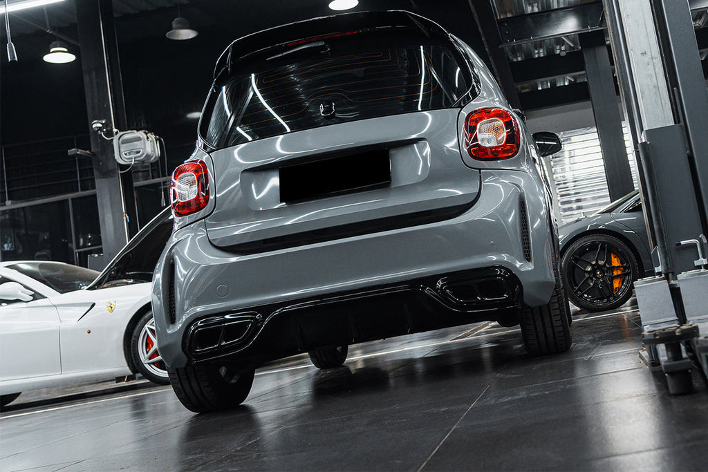 2016-2020 Smart Fortwo 453 BKSS Style Carbon Fiber Roof Spoiler