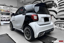 Load image into Gallery viewer, 2016-2020 Smart Fortwo 453 BKSS Style Partial Carbon Fiber Rear Bumper