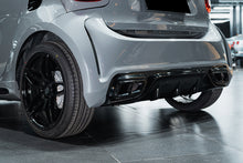 Load image into Gallery viewer, 2016-2020 Smart Fortwo 453 BKSS Style Partial Carbon Fiber Rear Bumper