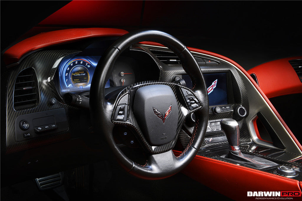 2013-2019 Corvette C7 Z06 Grandsport Dry Carbon Fiber Interior - DarwinPRO Aerodynamics