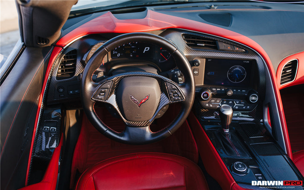 2013-2019 Corvette C7 Z06 Grandsport Dry Carbon Fiber Interior - DarwinPRO Aerodynamics