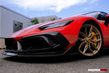 Load image into Gallery viewer, DarwinPRO 2022-2025 Ferrari 296 GTB  GTS Type F171 iMP Carbon Fiber Front Bumper Lip Splitter With Camera holes