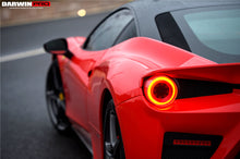 Load image into Gallery viewer, DarwinPRO 2010-2015 Ferrari 458 Coupe  Spider BKSS Style Tail Light Cover