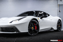 Load image into Gallery viewer, DarwinPRO 2010-2015 Ferrari 458 Coupe  Spider BKSS Style Carbon Fiber Hood and Partial Carbon Fiber Front bumper - DarwinPRO Aerodynamics