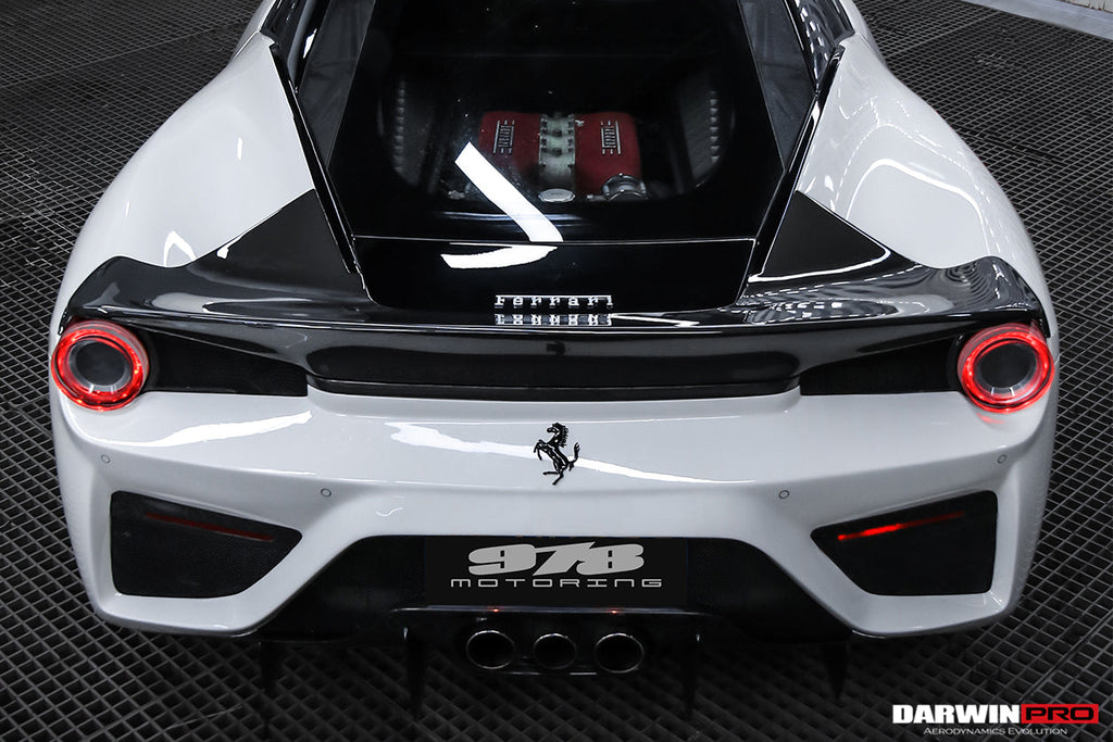 DarwinPRO 2010-2015 Ferrari 458 Coupe  Spider BKSS Style Tail Light Cover