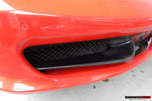 Load image into Gallery viewer, 2010-2015 Ferrari 458 Coupe Spider Carbon Fiber Front Canards - DarwinPRO Aerodynamics