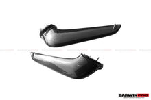 Load image into Gallery viewer, 2010-2015 Ferrari 458 Coupe Spider Carbon Fiber Front Canards - DarwinPRO Aerodynamics