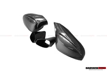 Load image into Gallery viewer, 2010-2015 Ferrari 458 Coupe Spider Speciale Dry Carbon Fiber Mirror Housing Repalcement - DarwinPRO Aerodynamics