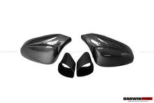 Load image into Gallery viewer, 2010-2015 Ferrari 458 Coupe Spider Speciale Dry Carbon Fiber Mirror Housing Repalcement - DarwinPRO Aerodynamics