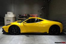 Load image into Gallery viewer, 2010-2015 Ferrari 458 Coupe    Spider Speciale Style Carbon Fiber Side Skirts Canards - DarwinPRO Aerodynamics