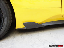 Load image into Gallery viewer, 2010-2015 Ferrari 458 Coupe    Spider Speciale Style Carbon Fiber Side Skirts Canards - DarwinPRO Aerodynamics