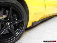 Load image into Gallery viewer, 2010-2015 Ferrari 458 Coupe    Spider Speciale Style Carbon Fiber Side Skirts Canards - DarwinPRO Aerodynamics
