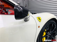 Load image into Gallery viewer, 2010-2015 Ferrari 458 Coupe Spider Speciale Dry Carbon Fiber Mirror Housing Repalcement - DarwinPRO Aerodynamics