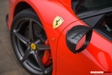 Load image into Gallery viewer, 2010-2015 Ferrari 458 Coupe Spider Speciale Dry Carbon Fiber Mirror Housing Repalcement - DarwinPRO Aerodynamics