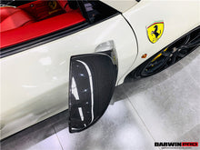 Load image into Gallery viewer, 2010-2015 Ferrari 458 Coupe Spider Speciale Dry Carbon Fiber Mirror Housing Repalcement - DarwinPRO Aerodynamics