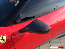 Load image into Gallery viewer, 2010-2015 Ferrari 458 Coupe Spider Speciale Dry Carbon Fiber Mirror Housing Repalcement - DarwinPRO Aerodynamics