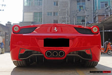 Load image into Gallery viewer, 2010-2015 Ferrari 458 Coupe Spider Carbon Fiber Rear Diffuser - DarwinPRO Aerodynamics