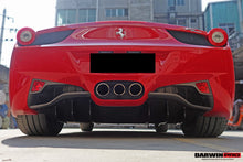 Load image into Gallery viewer, 2010-2015 Ferrari 458 Coupe Spider Carbon Fiber Rear Diffuser - DarwinPRO Aerodynamics