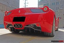 Load image into Gallery viewer, 2010-2015 Ferrari 458 Coupe Spider Carbon Fiber Rear Diffuser - DarwinPRO Aerodynamics