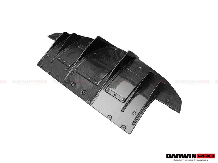 DarwinPRO 2013-2015 Ferrari 458 Speciale Carbon Fiber Rear Diffuser - DarwinPRO Aerodynamics