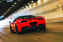 Load image into Gallery viewer, DarwinPRO 2013-2015 Ferrari 458 Speciale Rear Bumper with Diffuser with Lights - DarwinPRO Aerodynamics