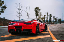 Load image into Gallery viewer, DarwinPRO 2013-2015 Ferrari 458 Speciale Rear Bumper with Diffuser with Lights - DarwinPRO Aerodynamics