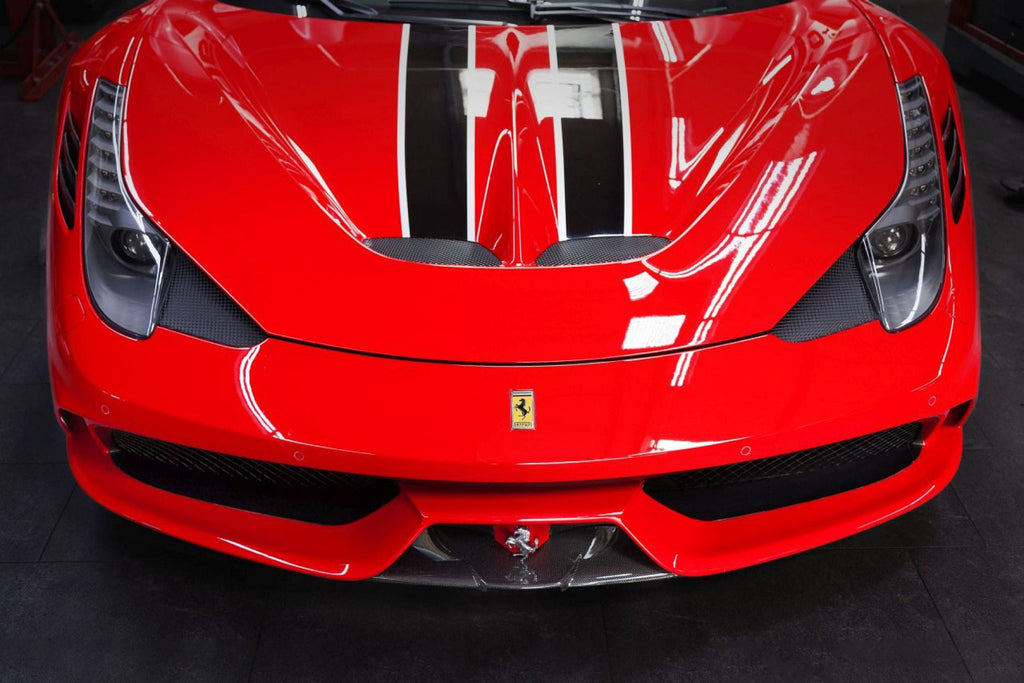 2013-2015 Ferrari 458 Speciale Carbon Fiber Front Lip - DarwinPRO Aerodynamics