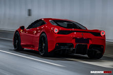 Load image into Gallery viewer, DarwinPRO 2013-2015 Ferrari 458 Speciale Rear Bumper with Diffuser with Lights - DarwinPRO Aerodynamics