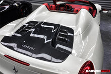 Load image into Gallery viewer, 2011-2015 Ferrari 458 Spider Carbon Fiber Engine Hood Replacement