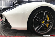 Load image into Gallery viewer, DarwinPRO 2015-2020 Ferrari 488 GTB &amp; Spider Carbon Fiber Front Lip - DarwinPRO Aerodynamics