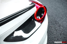 Load image into Gallery viewer, 2015-2020 Ferrari 488 GTB Spyder Dry Carbon Fiber Rear Light Satellite Covers - DarwinPRO Aerodynamics