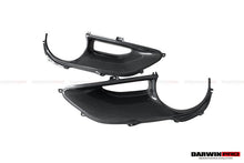 Load image into Gallery viewer, 2015-2020 Ferrari 488 GTB Spyder Dry Carbon Fiber Rear Light Satellite Covers - DarwinPRO Aerodynamics