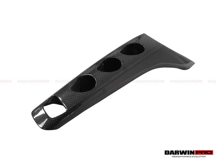 2015-2020 Ferrari 488 GTB & Spider Dry Carbon Fiber Bridge  Control - DarwinPRO Aerodynamics