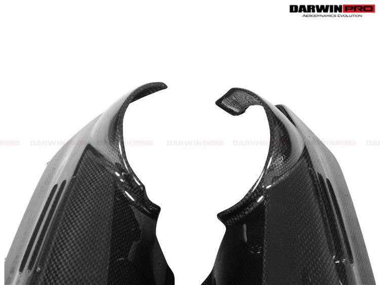 2015-2020 Ferrari 488 GTB & Spider Dry Carbon Fiber Engine Cover Replacement - DarwinPRO Aerodynamics