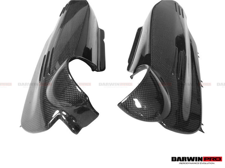 2015-2020 Ferrari 488 GTB & Spider Dry Carbon Fiber Engine Cover Replacement - DarwinPRO Aerodynamics