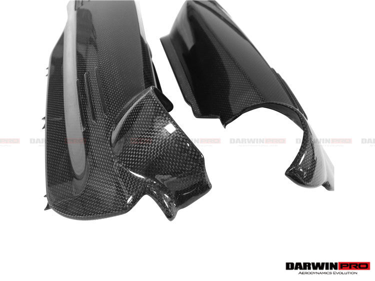 2015-2020 Ferrari 488 GTB & Spider Dry Carbon Fiber Engine Cover Replacement - DarwinPRO Aerodynamics