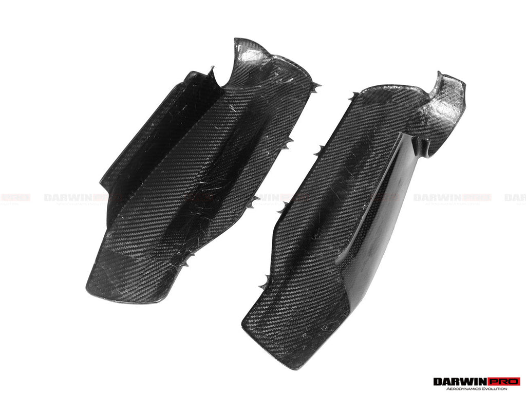 2015-2020 Ferrari 488 GTB & Spider Dry Carbon Fiber Engine Cover Replacement - DarwinPRO Aerodynamics