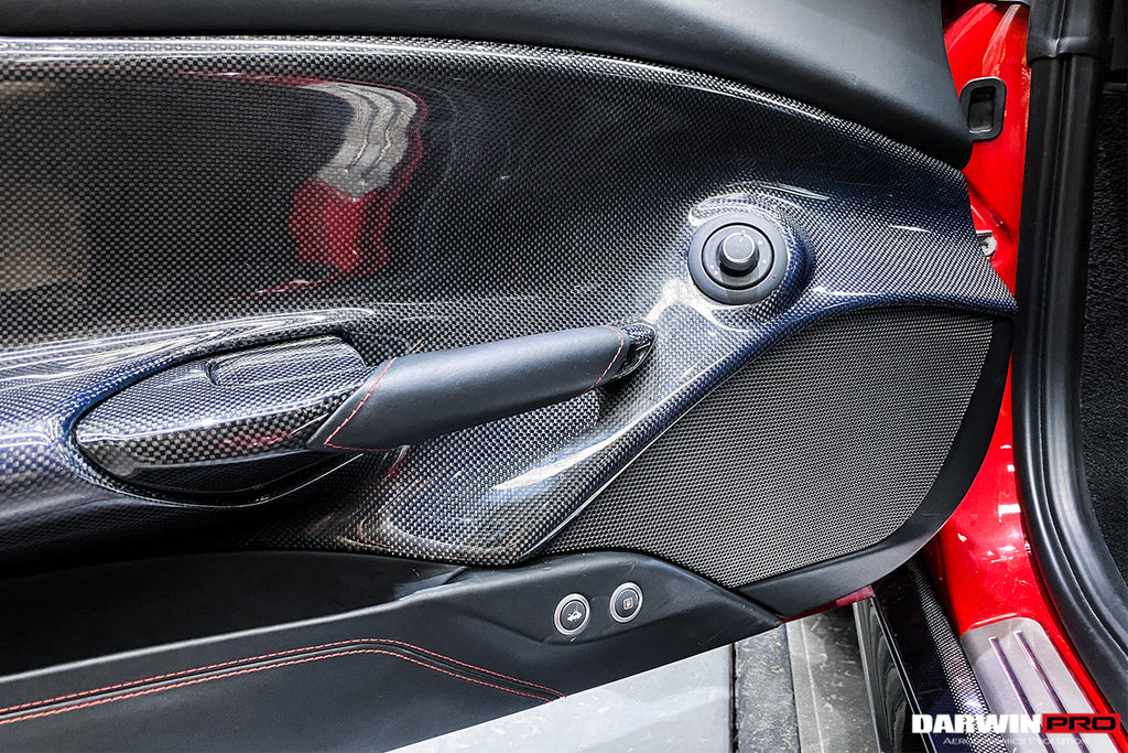 2015-2020 Ferrari 488 GTB & Spider Carbon Fiber Door Panel Interior