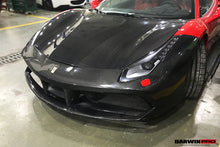 Load image into Gallery viewer, 2015-2020 Ferrari 488 GTB &amp; Spider Carbon Fiber Hood - DarwinPRO Aerodynamics